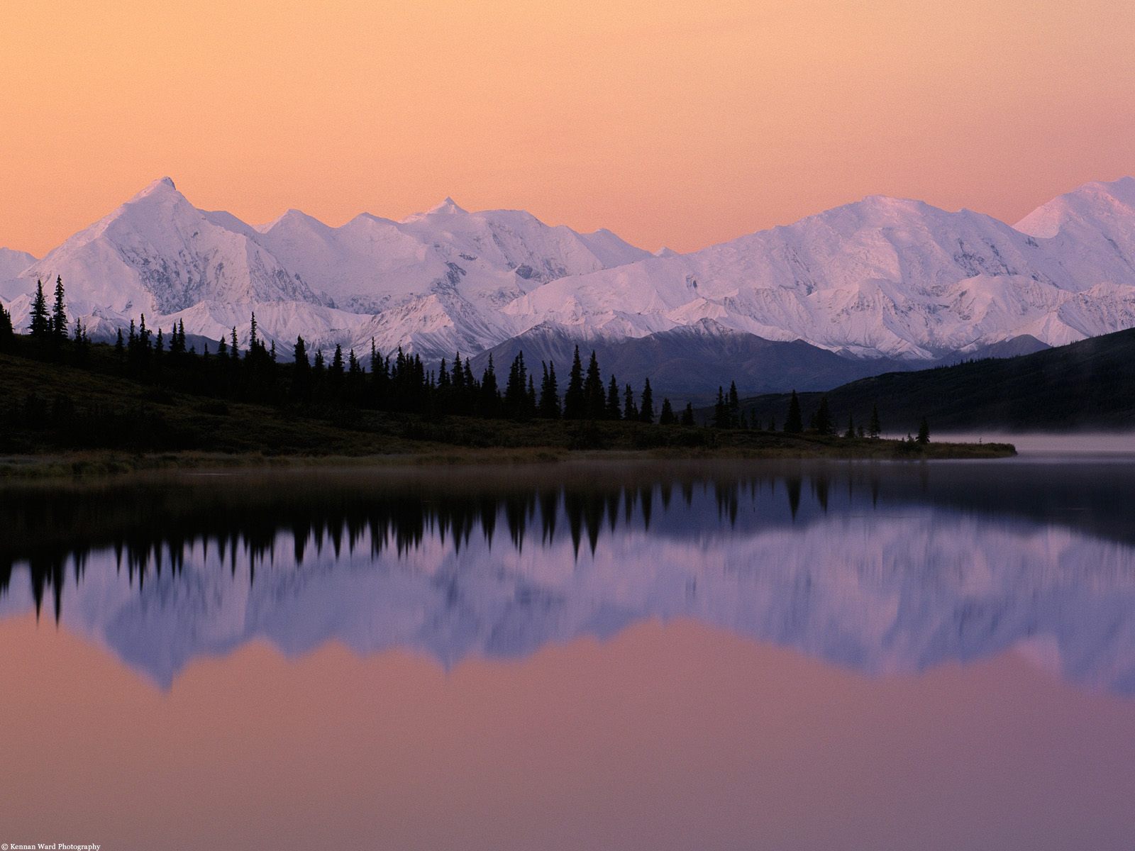 Alaskan Sunrise, Denali National Park бесплатно